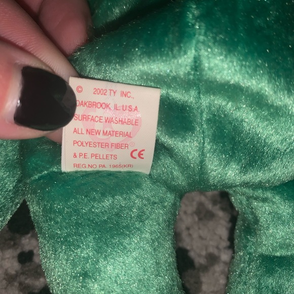 May TY Beanie Baby bear. 💚 - Picture 7 of 8
